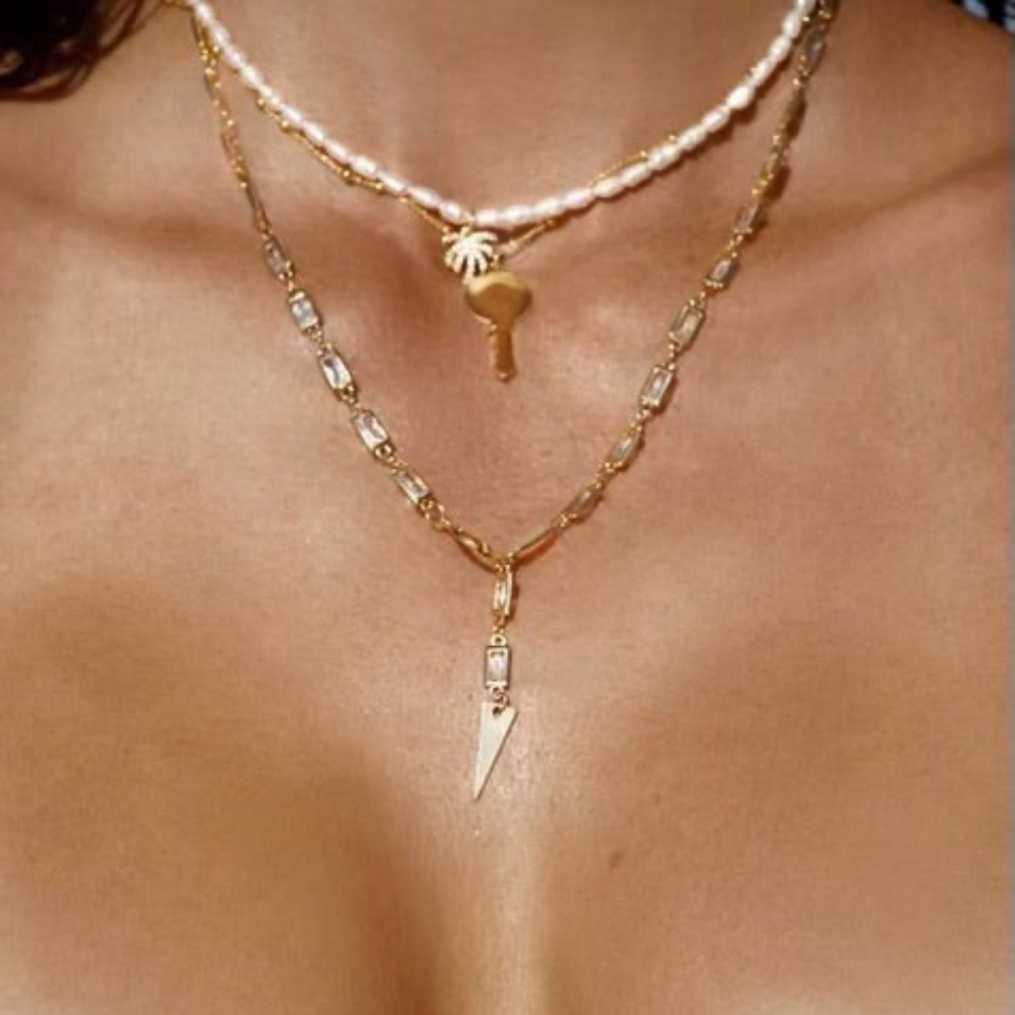 Bad Habits Lariat Necklace