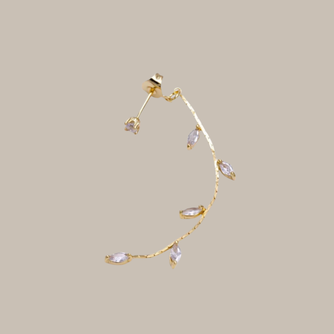 Golden Vine Earrings