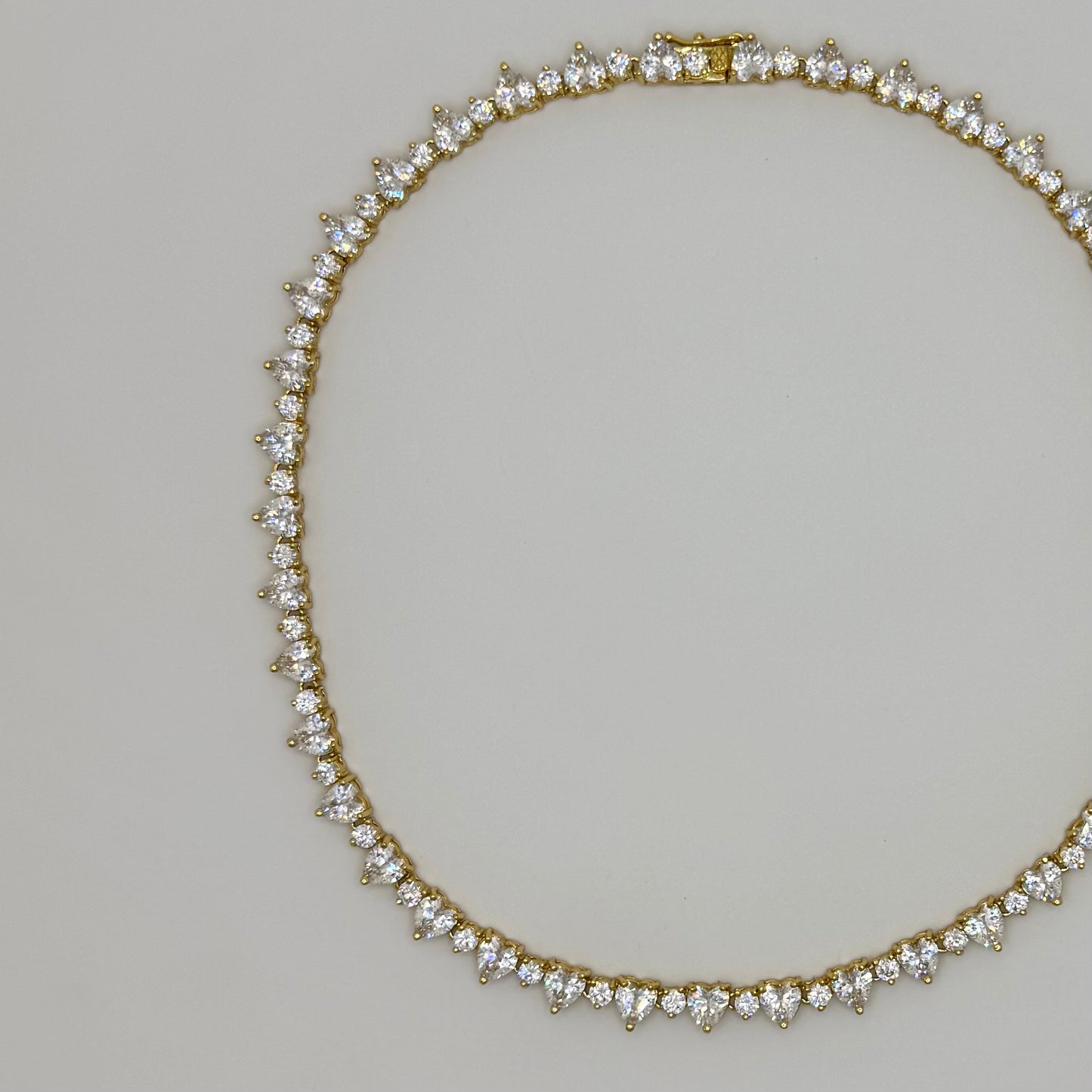 Cosmic Love Tennis Necklace