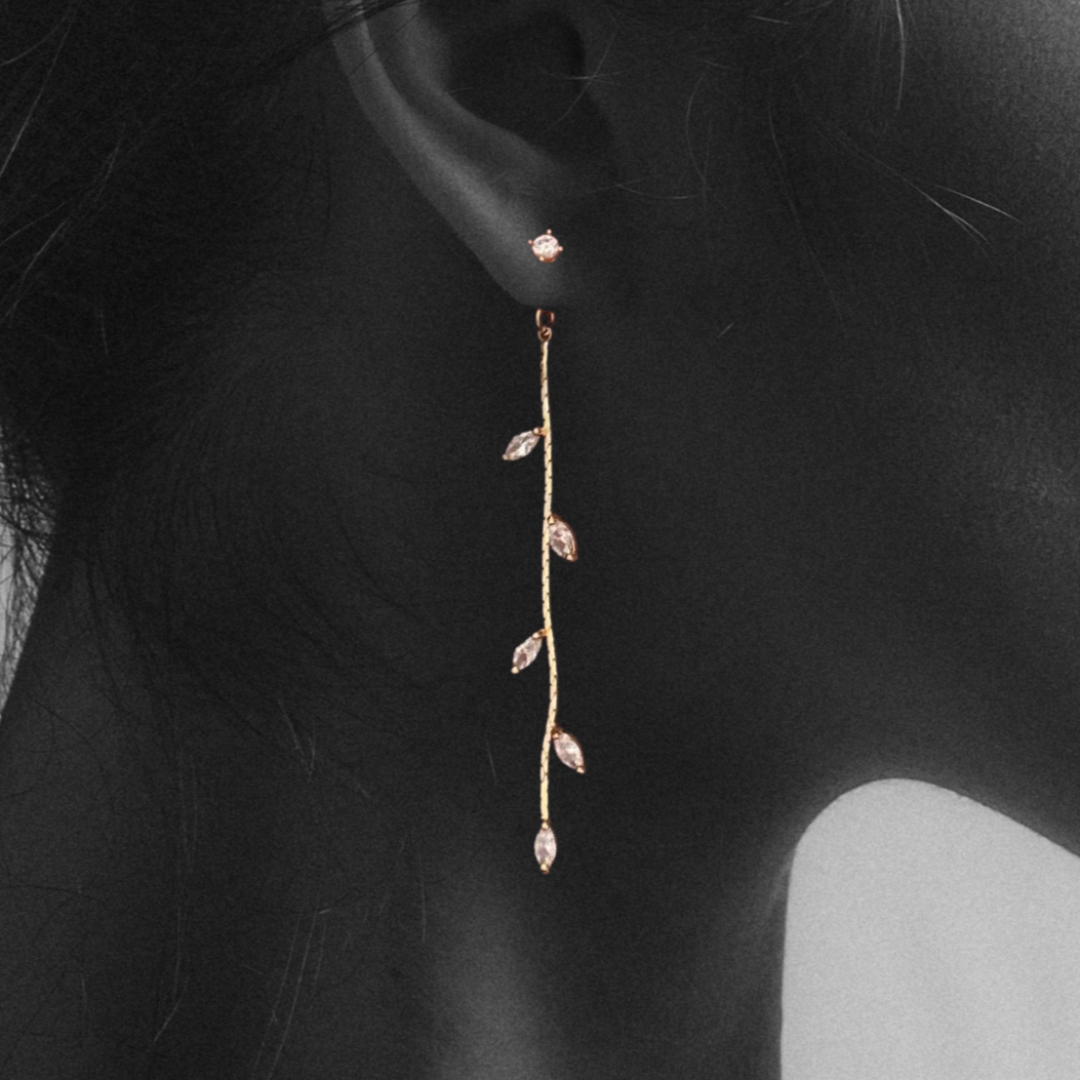 Golden Vine Earrings