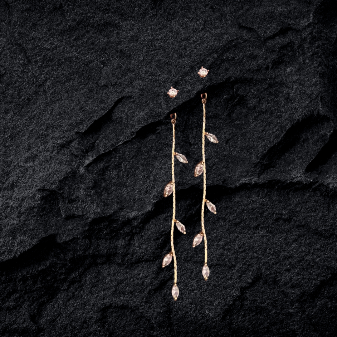 Golden Vine Earrings