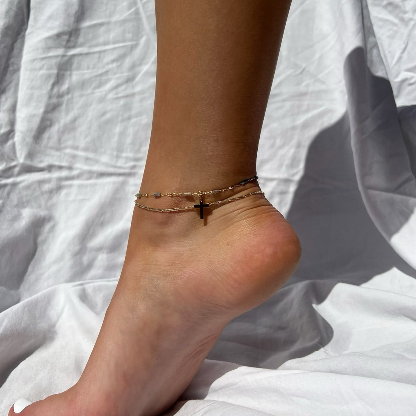Golden Hour Anklet