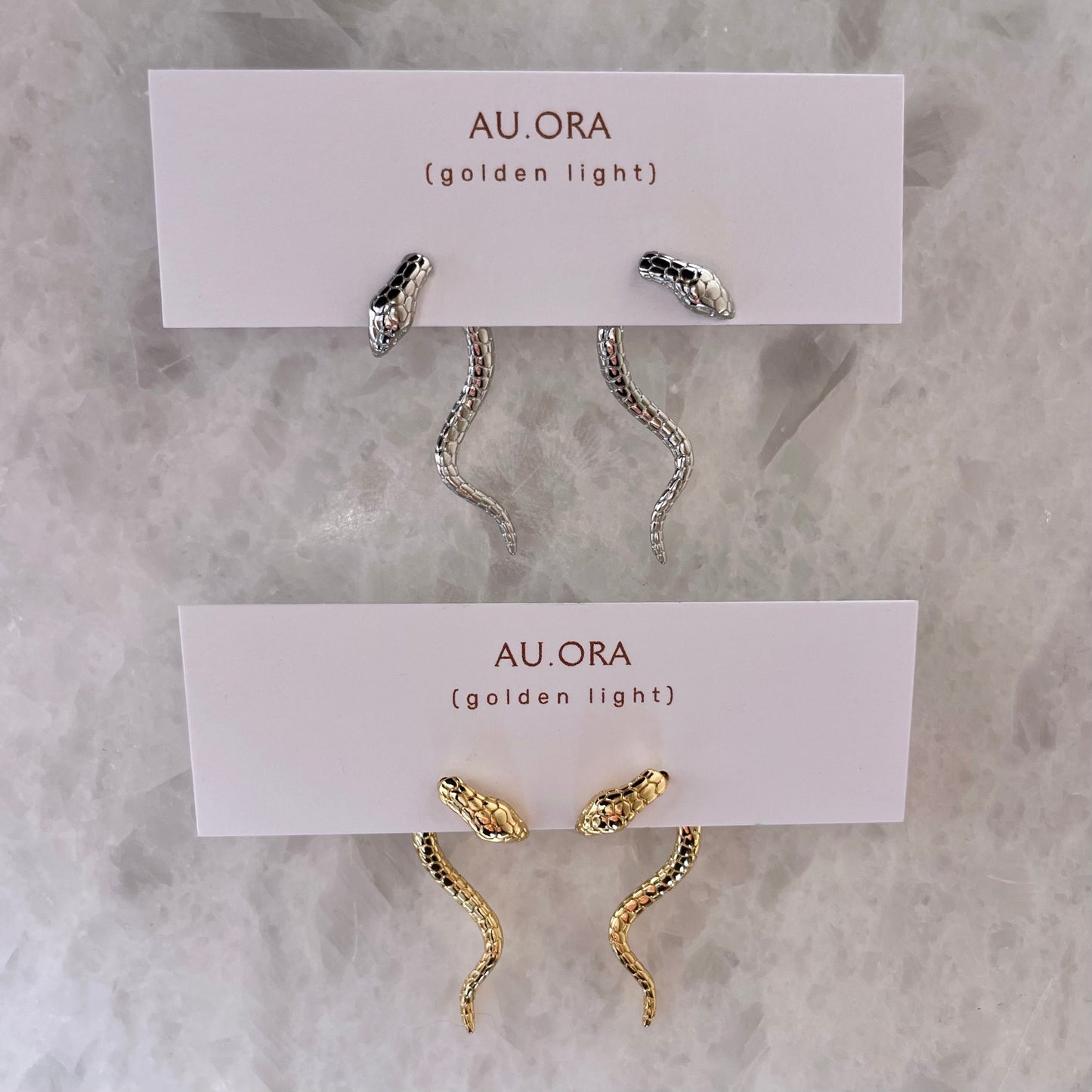 Serpentine Earrings