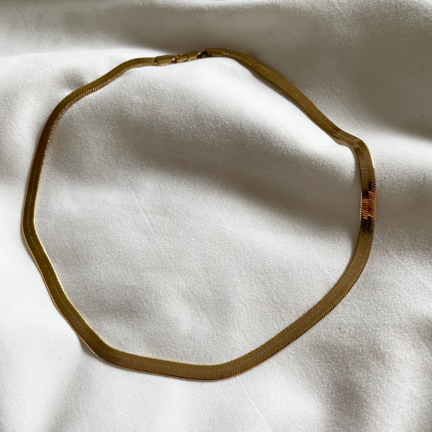 Thick As Thieves Herringbone Necklace