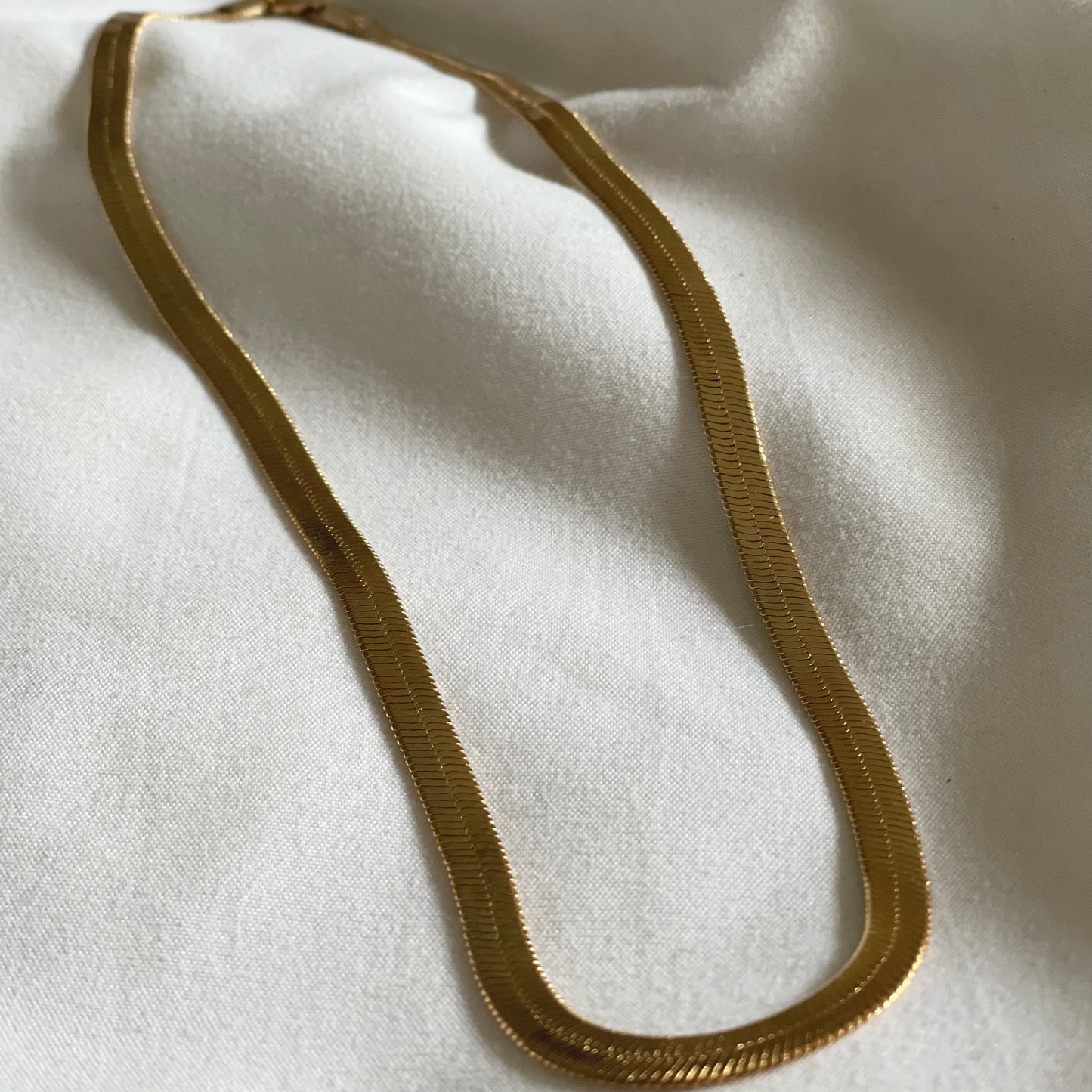 Thick As Thieves Herringbone Necklace
