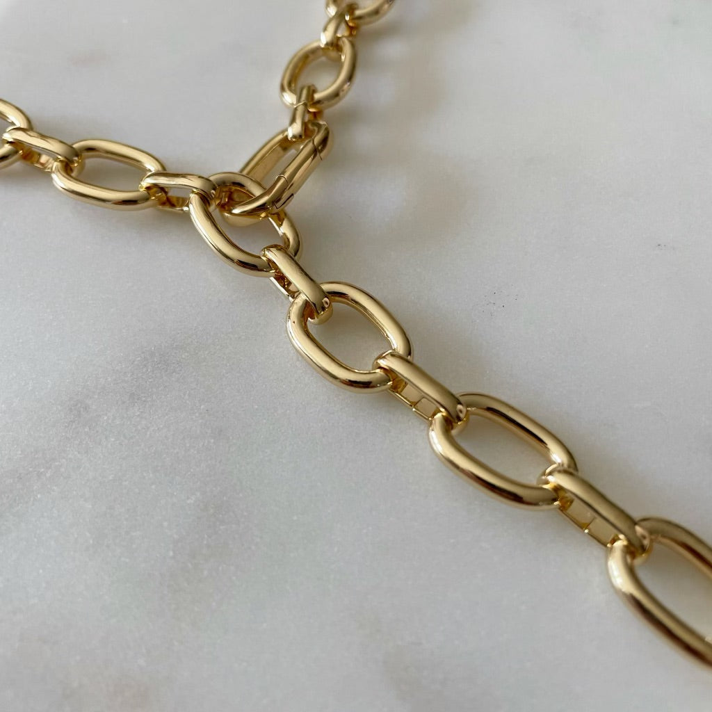 Truth Hurts Lariat Necklace