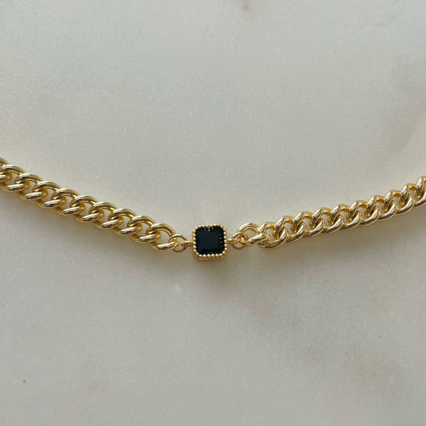 Night Bird Necklace - Black