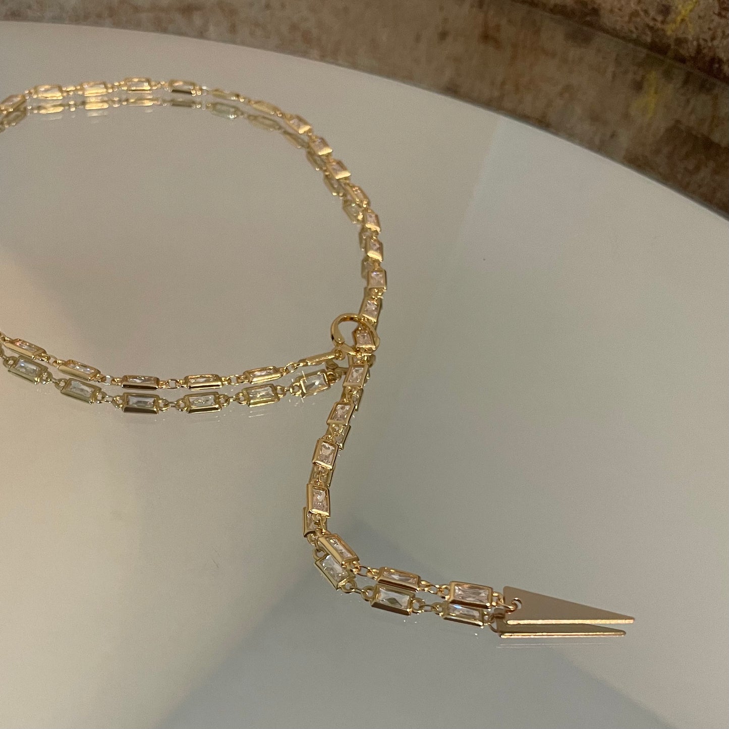 Bad Habits Lariat Necklace