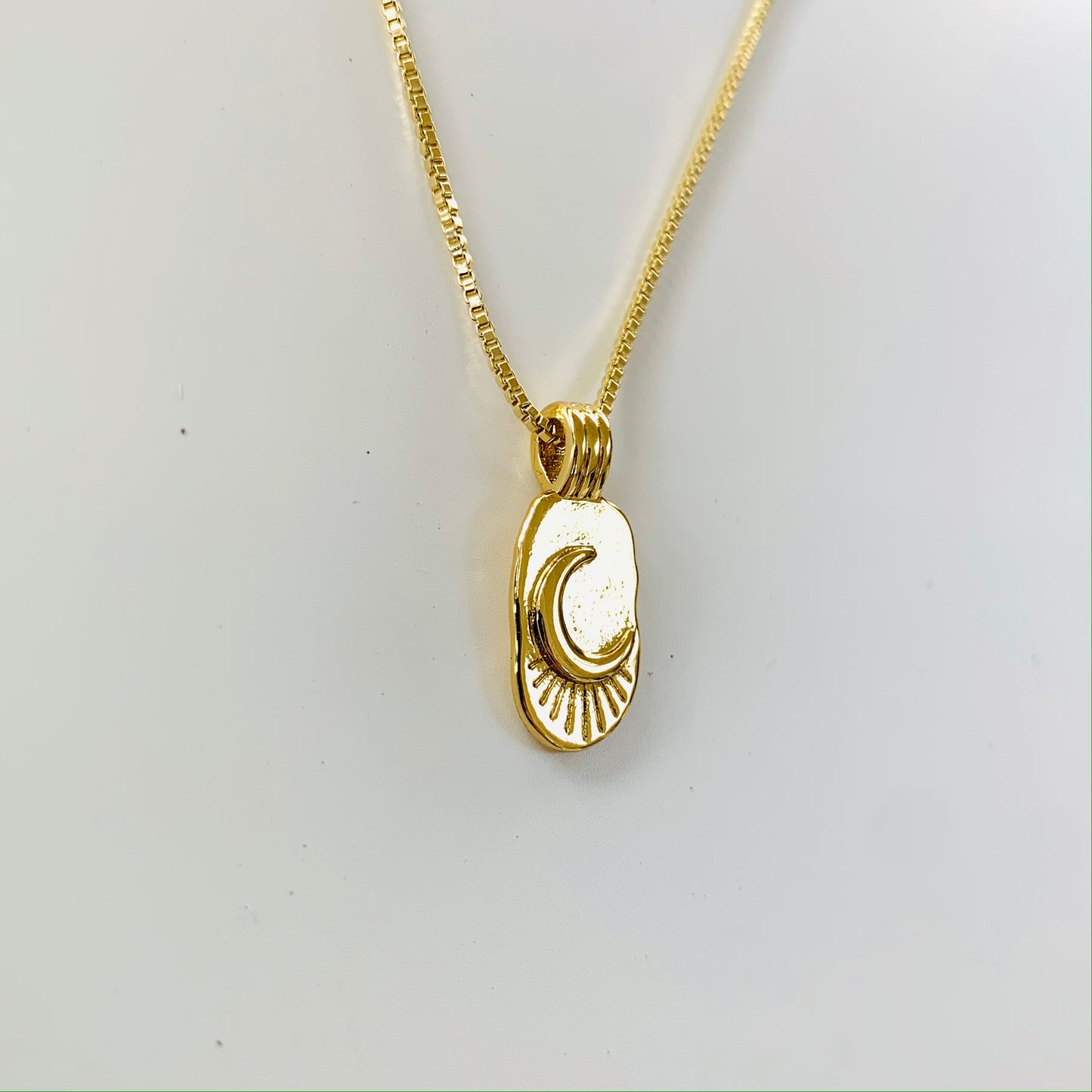 Moonlight Necklace-Au+ORA