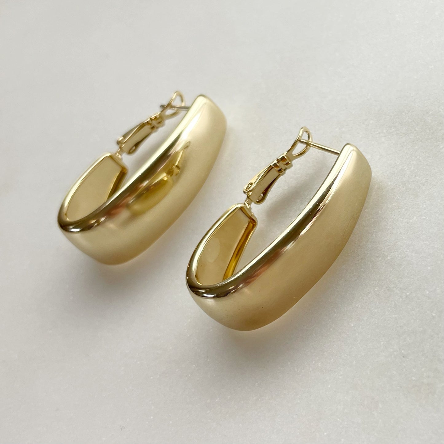 Flawless Hoop Earrings - Smooth Gold Filled Hoops