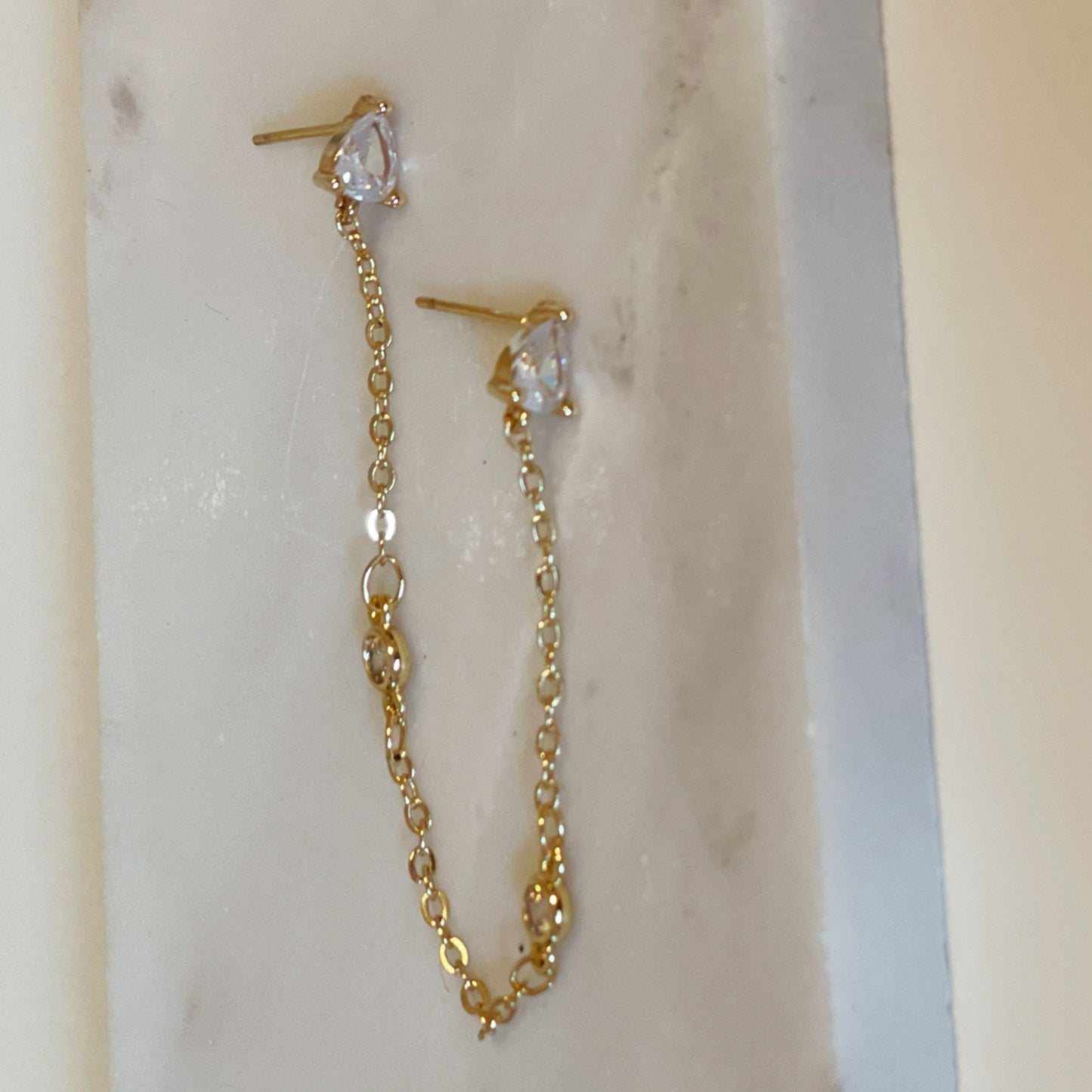 Diamonds are Forever Double Stud Earring