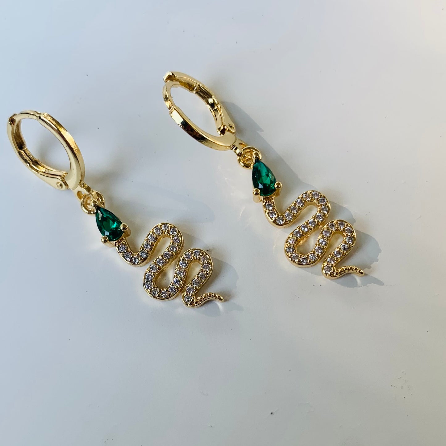 For Your Love Emerald Snake Huggies-Au+ORA