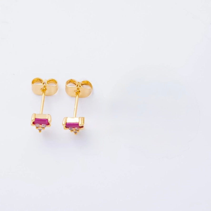 Art Deco Stud Earrings