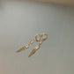 Bad Habits Drop Earrings 24K Gold Filled Huggies