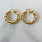 Endless Love Hoops - Chunky Gold Filled Hoops