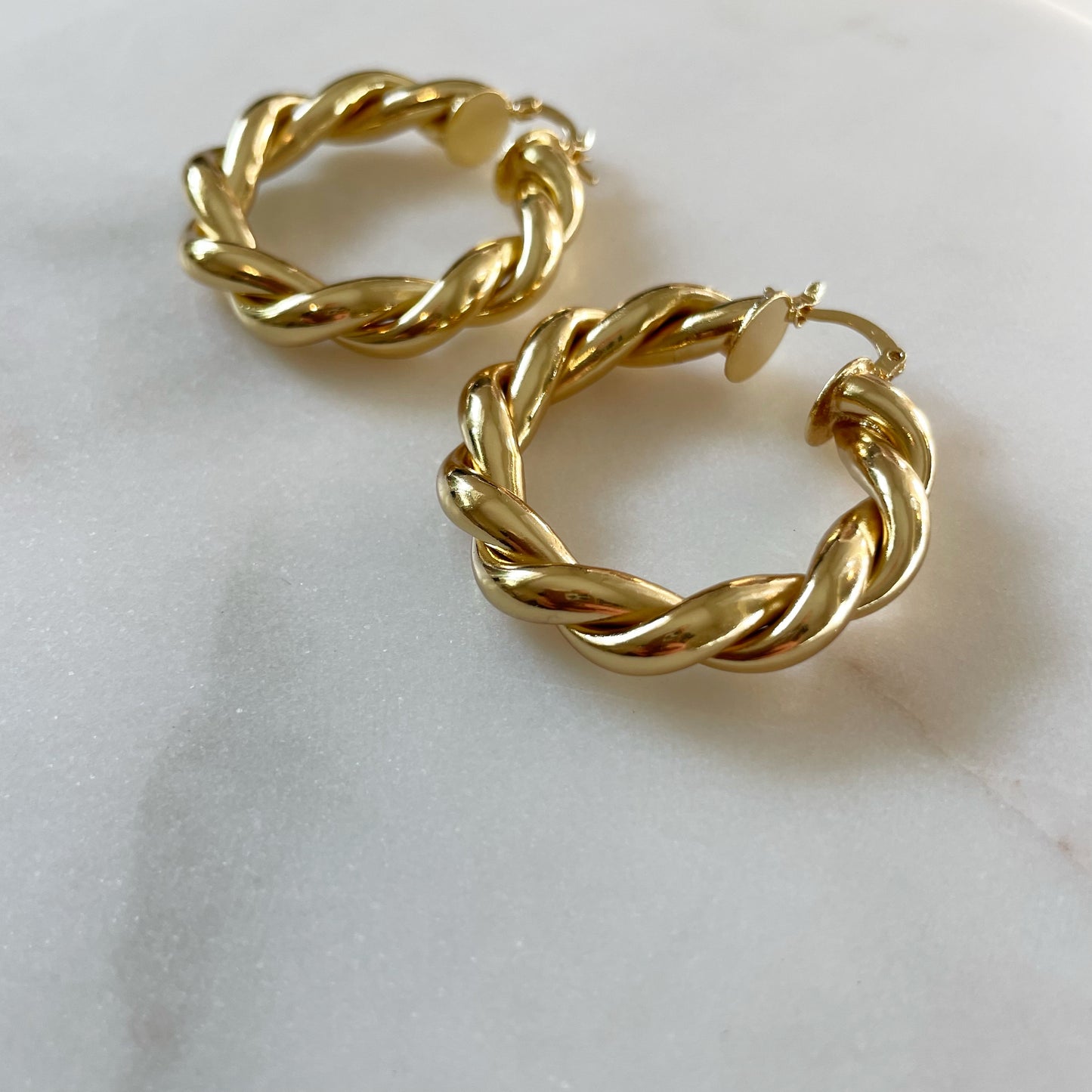 Endless Love Hoops - Chunky Gold Filled Hoops