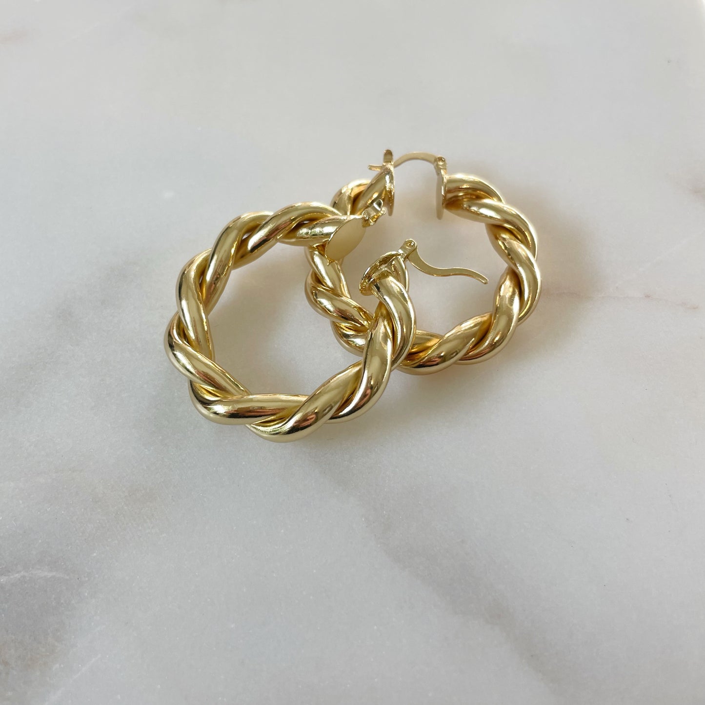 Endless Love Hoops - Chunky Gold Filled Hoops