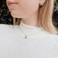 Fly Away Dainty Butterfly 14k Gold Filled Necklace.