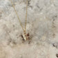 Fly Away Dainty Butterfly 14k Gold Filled Necklace.