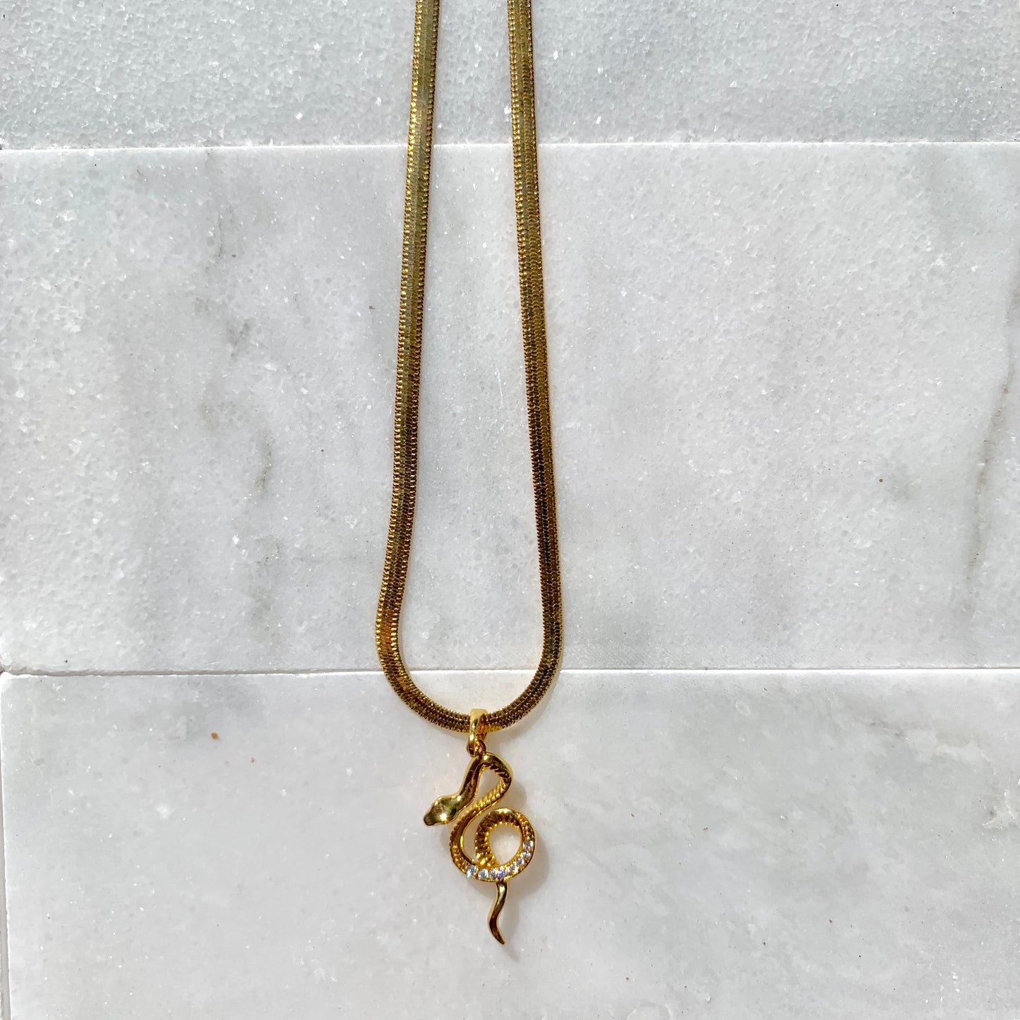 Serpent Snake Necklace