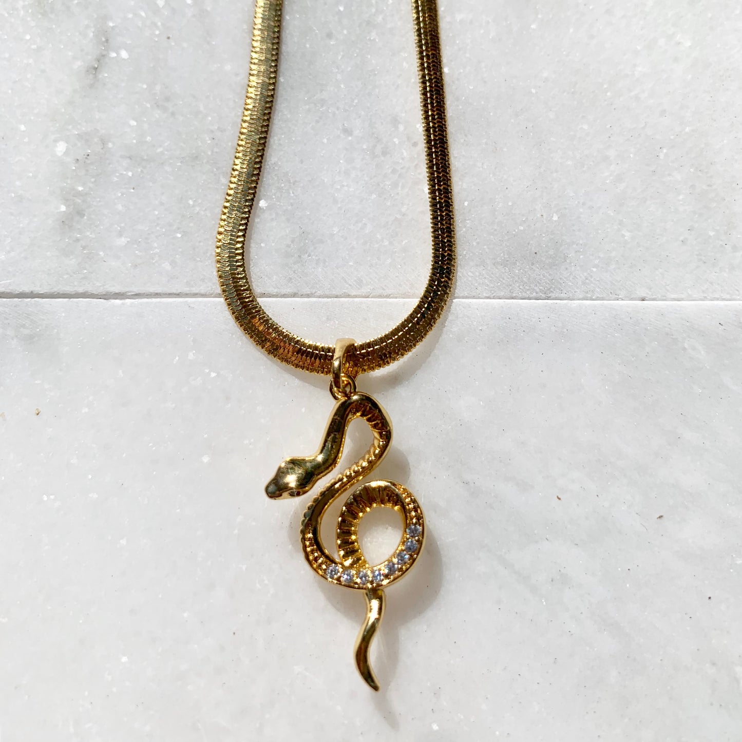 Serpent Snake Necklace