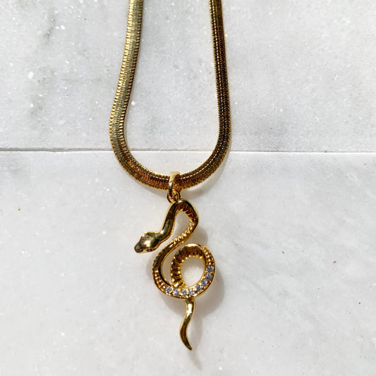 Serpent Snake Necklace