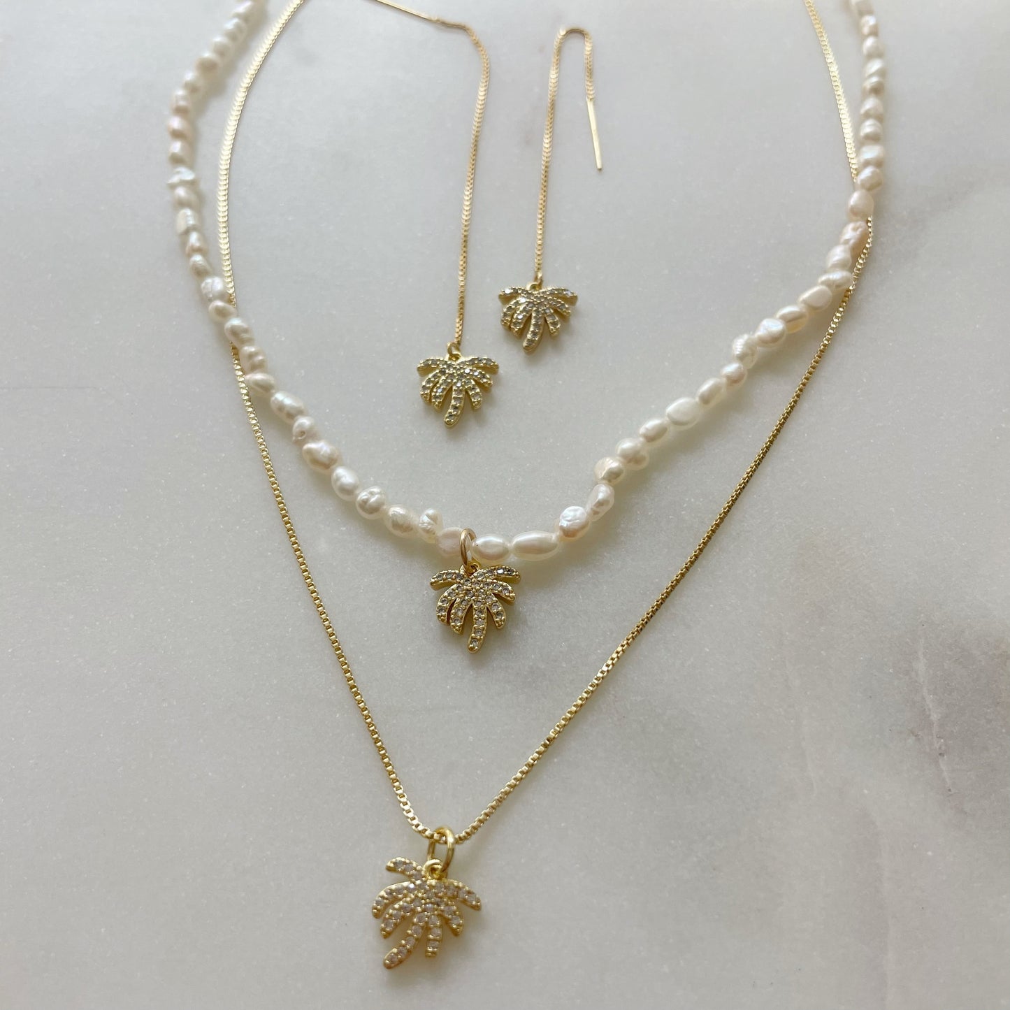 Palm Springs Threader Earrings