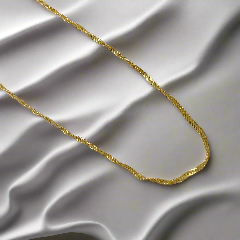The Night Away Necklace-Au+ORA