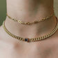 Copacabana Gold Choker. Gold Filled Choker Necklace.