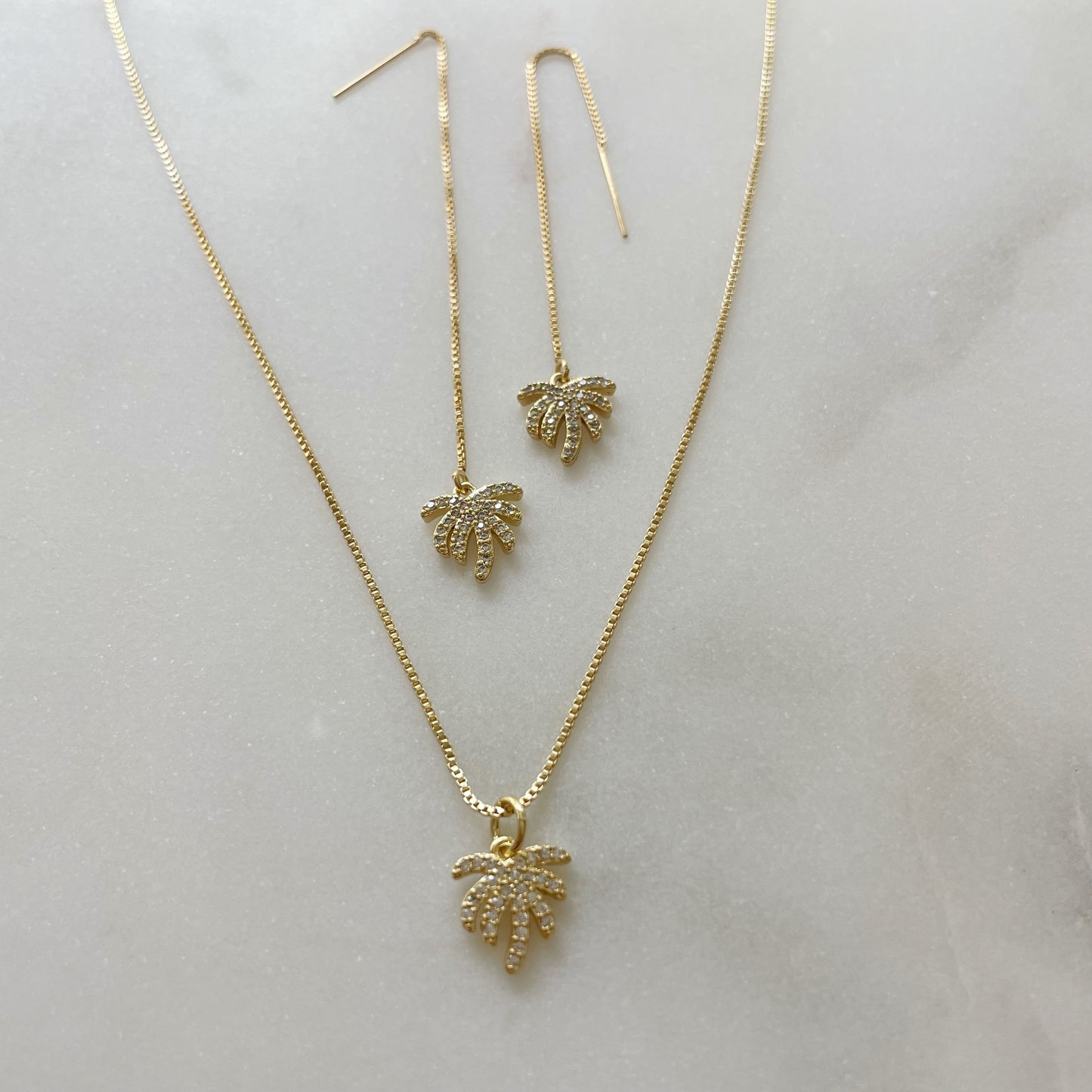 Palm Springs Threader Earrings
