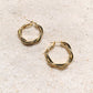 Tainted Love Gold Hoops-Au+ORA