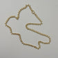 Fireworks Body Chain. Gold Star Charm Chain