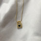 Lock Of LuV Gold Necklace
