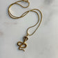 Snake Charmer Gold Necklace. Gold Filled