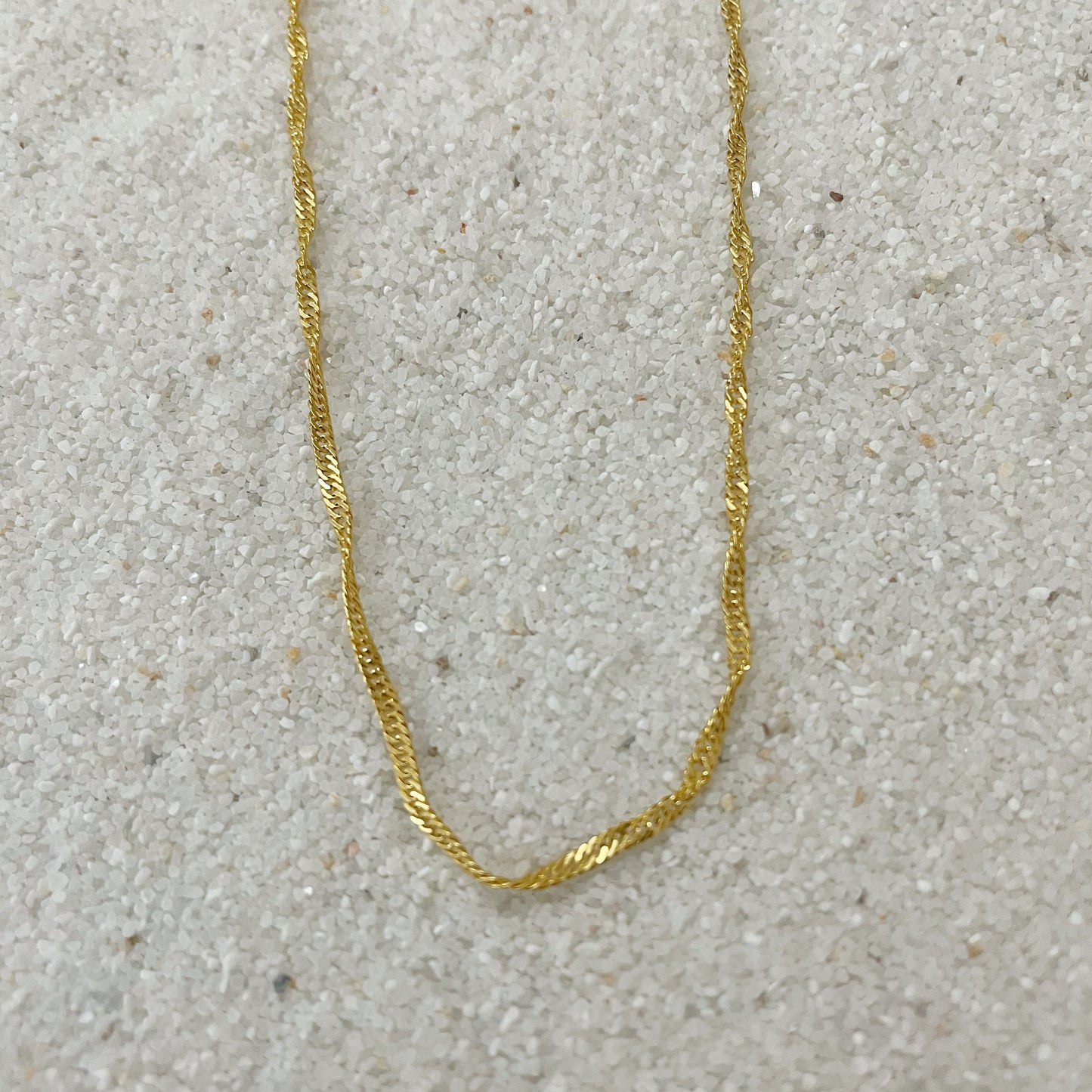 The Night Away Necklace-Au+ORA