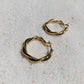 Tainted Love Gold Hoops-Au+ORA