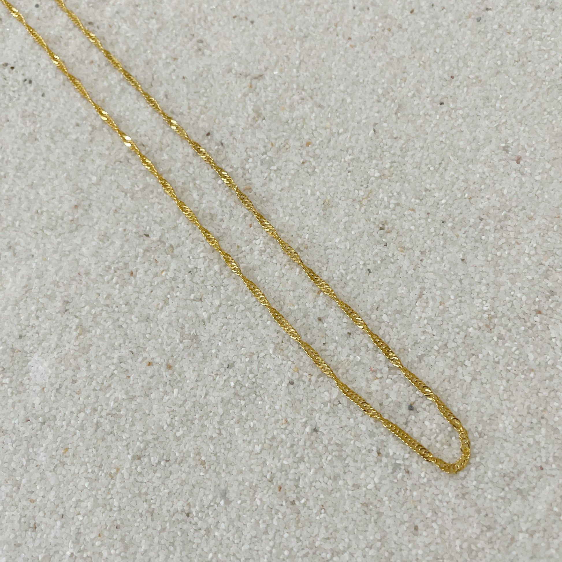 The Night Away Necklace-Au+ORA