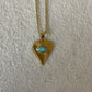 Ocean Heart Opal Necklace