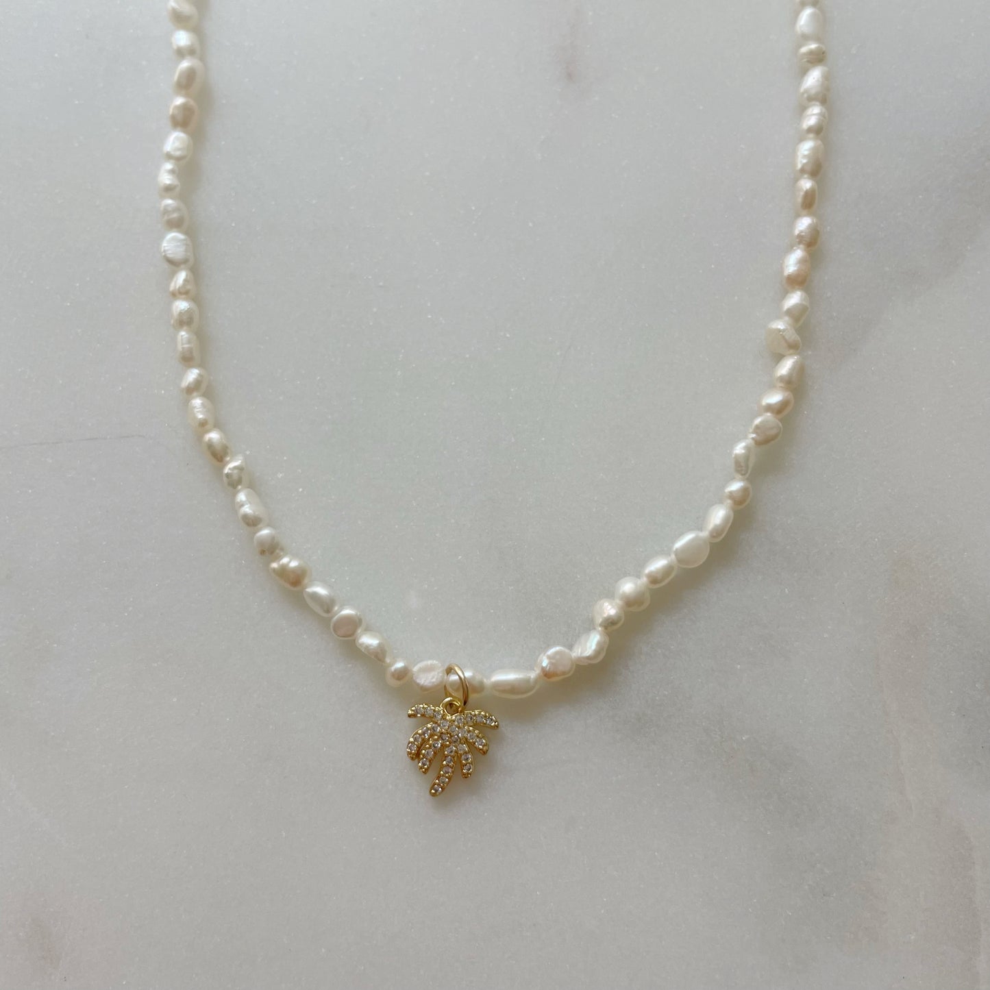 Palm Springs Pearl Necklace